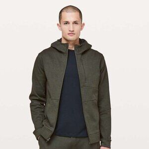 Lululemon Men's City Sweat Zip Hoodie *Thermo - Dark Green